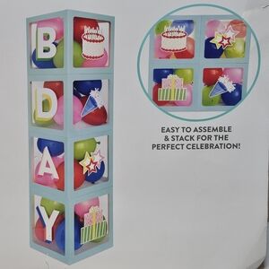 Birthday Balloon Box Kit NEW